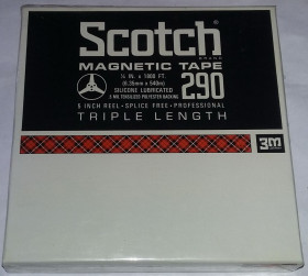 Інше Другое ^/--/^ Бобіни   (магнітна стрічка): SCOTCH Magnetic Tape 290     (USA)     (нові)    (12,5 см/5 Inch)  (6,35 мм х 540 м) ^_^^^ Бобины (магнитная лента): SCOTCH Magnetic Tape 290 (USA) (новые) - фото фото фото