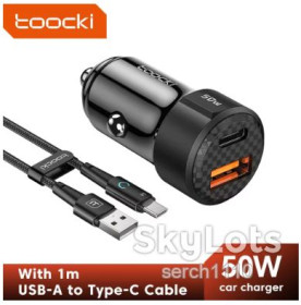 Прикурювачі Прикуриватели ^/--/^ Toocki TQ-CC /--/ 25 автомобільний зарядний пристрій 2 USB 50 /--/ W + кабель 66 /--/ W original! ^_^^^ Toocki TQ-CC /--/ 25 автомобильное зарядное устройство 2 USB 50 /--/ W + кабель 66 /--/ W original! - фото фото фото