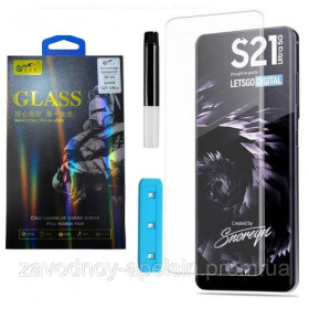 Плівки для екранів Пленки для экранов ^/--/^ Защитное стекло Samsung S /--/ 21 Ultra G /--/ 998 Curved 3 /--/ D Glass (UV) ^_^^^ S /--/ 21 Ultra G /--/ 998 Curved 3 /--/ D Glass (UV) - фото фото фото