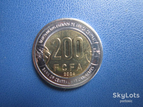 Франки КФА Франки КФА ^/--/^ Монета 200 франків КФА Центральна Африка 2024 медіцина фауна антлопи ^_^^^ Монета 200 франков КФА Центральная Африка 2024 медицина фауна антлопы - фото фото фото