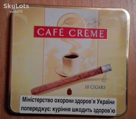 Інше Другое ^/--/^ Коробка-пачка от сигар CAFE CREME. ^_^^^ Коробка-пачка від сигар CAFE CREME - фото фото фото