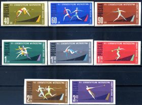 Спорт Спорт ^/--/^ Польша. Легкая атлетика   (2 серии - зуб. и б/з )** 1962 г. ^_^^^ Польща. Легка атлетика (2 серії - зуб. і б/з) 1962 р. - фото фото фото