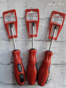 Викрутки Отвертки ^/--/^ Викрутка хрестова PH /--/ 1 * 75 мм INTERTOOL VT-3136 ^_^^^ Выкрутка крестовая PH /--/ 1*75 мм INTERTOOL VT-3136 - фото фото фото