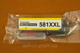 Картриджі Картриджи ^/--/^ Картридж, для принтера, Canon, 581, XL, XXL, Yellow - фото фото фото