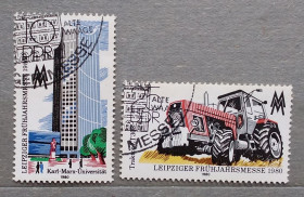 НДР, ФРН ГДР, ФРГ ^/--/^ ГДР 1980 г - Лейпцигская весенняя ярмарка ^_^^^ НДР 1980 - Лейпцігський весняний ярмарок - фото фото фото