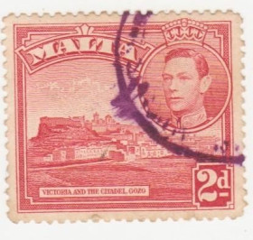 Мальта Мальта ^/--/^ Мальта  1943 г..№ 193 гашеная ^_^^^ Мальта 1943 р. No 193 гашена - фото фото фото