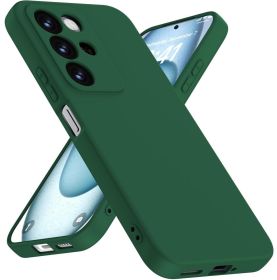 Чохли, бампера Чехлы, бампера ^/--/^ Чохол Fiji Full Soft Premium для Realme C /--/ 85 протиударний бампер з мікрофіброю Dark Green - фото фото фото