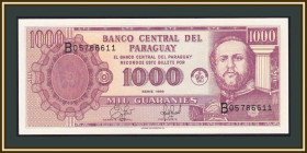 Парагвай Парагвай ^/--/^ Парагвай 1000 гуарани 1998 P-214  (214 /--/ a) UNC ^_^^^ Парагвай 1000 гуарані 1998 P-214 (214 /--/ a) UNC - фото фото фото