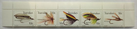 ПАР ЮАР ^/--/^ Транскей 1981 Рыболовные крючки, сцепка с полями, MNH ^_^^^ Транскей 1981 Рибальські гачки, зчіпка з полями, MNH - фото фото фото