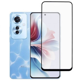 Чохли, бампера Чехлы, бампера ^/--/^ Захисне скло LUX для Oppo Reno /--/ 11 F (CPH /--/ 2603) повна проклейка чорний ^_^^^ Защитное стекло LUX для Oppo Reno /--/ 11 F (CPH /--/ 2603) полная проклейка черный - фото фото фото
