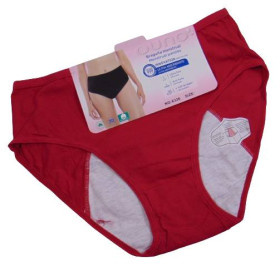Труси Трусы ^/--/^ Трусы для критических дней Ouno 6326 L красные ^_^^^ Труси для критичних днів Ouno 6326 L - фото фото фото