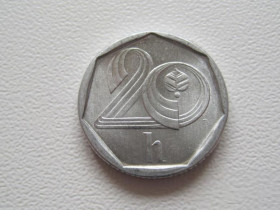 Чехія Чехия ^/--/^ Чехия 20 геллеров 1994 года 25330 ^_^^^ Чехія 20 геллерів 1994 25330 - фото фото фото