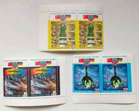 СРСР - СССР - ^/--/^ СССР 1978 Космический полет Интеркосмос, сцепки, MNH (I) ^_^^^ СРСР 1978 Космічний політ Інтеркосмос, зчеплення, MNH (I) - фото фото фото