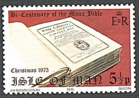 Великобританія Великобритания ^/--/^ Остров Мэн  (1975) 100-летие Мэнской Библии ^_^^^ Острів Мен (1975) 100-річчя Менської Біблії - фото фото фото