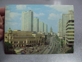 СРСР СССР ^/--/^ открытка москва проспект калинина 1980 круцко №4218 ^_^^^ Проспект калініна 1980 круцько No /--/ 4218 - фото фото фото