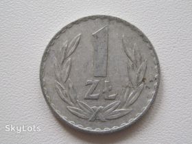 - року - года ^/--/^ Польша 1 злотый 1974 года #14049 ^_^^^ Польща 1 злотий 1974 року #14049 - фото фото фото