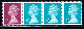 Великобританія Великобритания ^/--/^ Великобритания  197.. г MNH - HM QE-II -  стандарт - сцепка ^_^^^ Великобританія 197. г MNH - HM QE-II - стандарт - зчіпка - фото фото фото