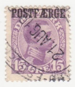 Скандинавія Скандинавия ^/--/^ Дания 1919  г..№ 2 гашеная ^_^^^ Данія 1919 р. No 2 гашена - фото фото фото