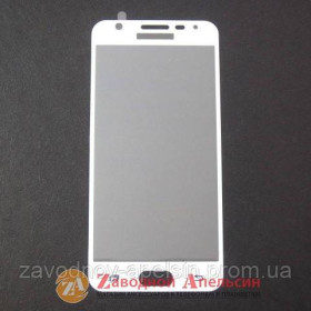 Плівки для екранів Пленки для экранов ^/--/^ Защитное стекло Samsung J /--/ 5 Prime G /--/ 570 On /--/ 5 полное белое ^_^^^ Samsung J /--/ 5 Prime G /--/ 570 On /--/ 5 повне біле - фото фото фото