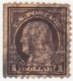 Північна Америка Северная Америка ^/--/^ США 1917 г.№ 429 гашеная ^_^^^ США 1917 р. No 429 гашена - фото фото фото