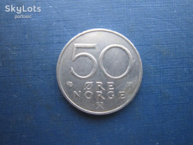 Норвегія Норвегия ^/--/^ Монета 50 ере Норвегія 1979 ^_^^^ Монета 50 эре Норвегия 1979 - фото фото фото