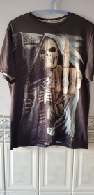 Футболки, майки Футболки, майки ^/--/^ Футболка  (100% polyester, M, China) б/у ^_^^^ Футболка (100% polyester, M, China) б/у - фото фото фото
