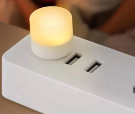 Лампи, лампочки Лампы, лампочки ^/--/^ USB-лампа міні юсб для ліхтарика, світильник для Power Bank нічник USB Теплий білий ^_^^^ USB-лампа мини юсб для фонарика, светильник для Power Bank ночник USB Теплый белый - фото фото фото