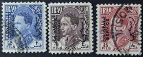 Інше Другое ^/--/^ Ирак Стандарт Король Гази I Служебные марки 1934-1938 ^_^^^ Ірак Стандарт Король Газі I Службові марки 1934-1938 - фото фото фото