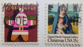 Північна Америка Северная Америка ^/--/^ США 1979 Рождество, гашеные ^_^^^ 1979 — Різдво, гашені - фото фото фото
