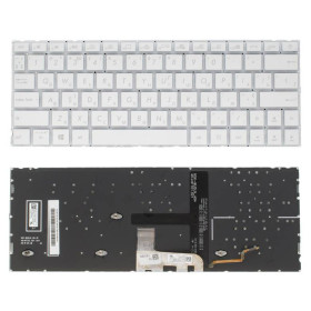 Клавіатури Клавиатуры ^/--/^ Клавиатура для ноутбука ASUS (UX /--/ 334 series) rus, white, без фрейма, подсветка клавиш ^_^^^ Клавіатура для ноутбука ASUS (UX /--/ 334 series) rus, white, без фрейму, підсвічування клавіш - фото фото фото