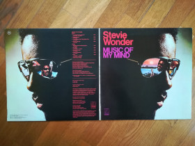 Платівки Пластинки ^/--/^ Stevie Wonder-Music of my mind  (лам. конв.)-NM+, Іспанія  (&amp;86) ^_^^^ Stevie Wonder-Music of my mind (лам. конв.)-NM+, Испания (&amp;86) - фото фото фото