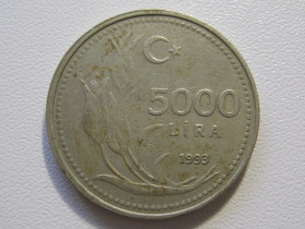 Туреччина Турция ^/--/^ Турция 5000 лир 1993 года #34995 ^_^^^ Туреччина 5000 лір 1993 року #34995 - фото фото фото