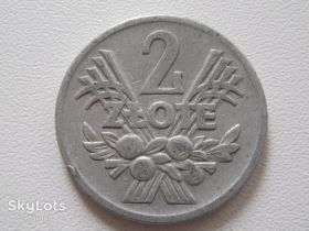 - року - года ^/--/^ Польша 2 злотых 1958 года #13847 ^_^^^ Польща 2 злотих 1958 року #13847 - фото фото фото