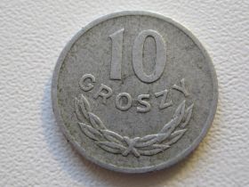 - року - года ^/--/^ Польша 10 грошей 1970 года 33592 ^_^^^ Польща 10 грошей 1970 33592 - фото фото фото