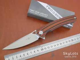 Ножі, мультітули Ножи, мультитулы ^/--/^ TwoSun TS /--/ 81-G /--/ 10 Orange, D /--/ 2 satin, Wong Design,Tactical, Flipper, підшипник, EDC, Liner Lock, Люкс! ^_^^^ TwoSun TS /--/ 81-G /--/ 10 Orange, Wong Design, D /--/ 2, Tactical, Flipper, подшипник, EDC, Liner Lock, Люкс! - фото фото фото