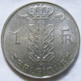 Бельгія Бельгия ^/--/^ Бельгія 1 франк 1975 року BELGIQUE #6 /--/ П /--/ 1662 ^_^^^ Бельгия 1 франк 1975 года BELGIQUE #6 /--/ П /--/ 1662 - фото фото фото