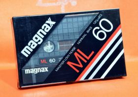 Касети Кассеты ^/--/^ Аудио кассета MAGNAX ML-60  Япония 1981 запечатана ^_^^^ Аудіо касету MAGNAX ML-60 Японія 1981 запечатана - фото фото фото
