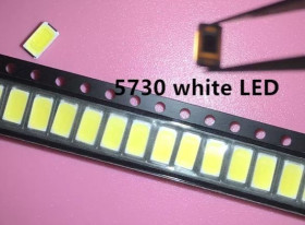 Світлодіоди Светодиоды ^/--/^ 5730 SMD Светодиод Белый 50-шт ^_^^^ 5730 SMD Світлодіод Білий 50-шт - фото фото фото