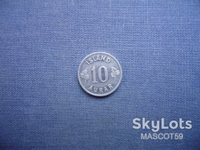 Ісландія Исландия ^/--/^ Исландия 10 эйре 1971 г. ^_^^^ Ісландія 10 ейре 1971 - фото фото фото
