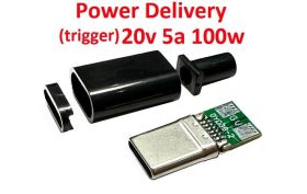 Інше Другое ^/--/^ Power Delivery (PD) Trigger триггер 20 /--/ v 5 /--/ a 100 /--/ w +корпус (DY /--/ 038-2) (A class) 1 день гар. - фото фото фото