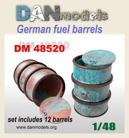 Інше Другое ^/--/^ Danmodel 48520  немецкие 200 /--/ л. бочки..набор 12 шт. Смола 3 /--/ D 1/48 ^_^^^ Danmodel 48520 німецькі 200 /--/ л. бочки. Смола 3 /--/ D 1/48 - фото фото фото