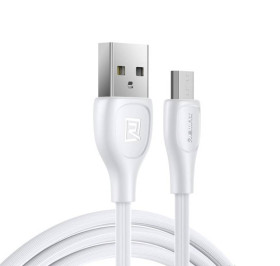 Кабелі Кабели ^/--/^ Кабель Remax Lesu Pro USB 2.0 to microUSB 2.1 /--/ A 1 /--/ M Белый (RC-160 /--/ m-w) ^_^^^ Кабель Remax Lesu Pro USB 2.0 to microUSB 2.1 /--/ A 1 /--/ M Білий (RC-160 /--/ m-w) - фото фото фото