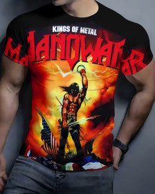 Футболки, майки Футболки, майки ^/--/^ Футболка Manowar - Kings of Metal  (новая) ^_^^^ Футболка Manowar - Kings of Metal (нова) - фото фото фото