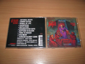 Музичні диски Музыкальные диски ^/--/^ DEATH ‎– Scream Bloody Gore     (1988 Combat USA) ^_^^^ DEATH - Scream Bloody Gore (1988 Combat NIMBUS USA) - фото фото фото