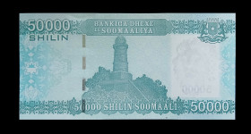 Сомалі Сомали ^/--/^ Сомалі 50000 шилінгів 2010 рік UNC - без обігу ^_^^^ Сомали 50000 шиллингов 2010 год UNC - без обращения - фото фото фото
