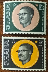 Гана Гана ^/--/^ Гана Первая годовщина смерти Лумумбы 1962 ^_^^^ Гана Перша річниця смерті Лумумби 1962 - фото фото фото