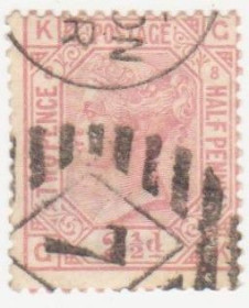 Великобританія Великобритания ^/--/^ Англия 1873 г..№ 40 гашеная ^_^^^ Англія 1873 р. No 40 гашена - фото фото фото