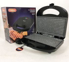 Вафельниці Вафельницы ^/--/^ Сэндвичница бутербродница-гриль MAGIO, гриль двухсторонний контактный ^_^^^ Сендвічниця бутербродниця-гриль MAGIO, гриль двосторонній контактний - фото фото фото