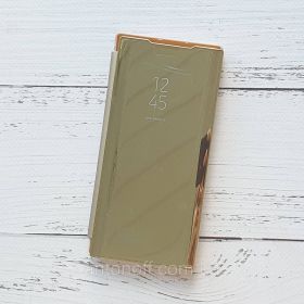 Чохли, бампера Чехлы, бампера ^/--/^ Чохол-книжка для Samsung Galaxy Note 10 (N /--/ 970) пластиковий, золотистий ^_^^^ Чехол-книжка для Samsung Galaxy Note 10 (N /--/ 970) пластиковый, золотистый - фото фото фото