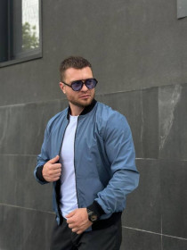 Вітровки Ветровки ^/--/^ Бомбер мужской &amp;quot;Challenge 2.0&amp;quot; Intruder голубой Всегда в наличии  XL ^_^^^ Бомбер чоловічий &amp;quot;Challenge 2.0 &amp;quot; Intruder блакитний Завжди в наявності XL - фото фото фото